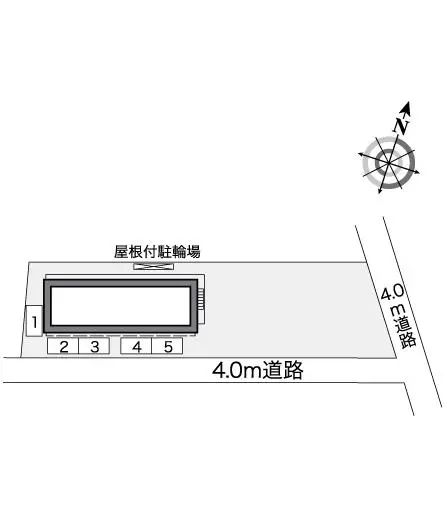 ★手数料０円★松戸市五香南２丁目　月極駐車場（LP）